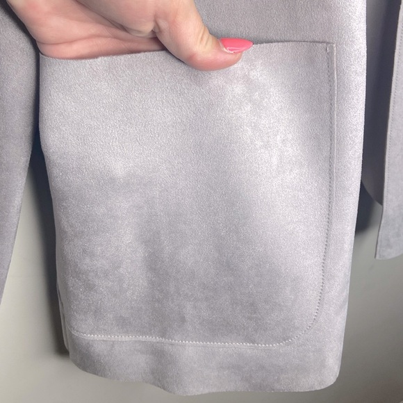 FDJ Microfiber Open Front Light Mauve Jacket - Picture 4 of 15